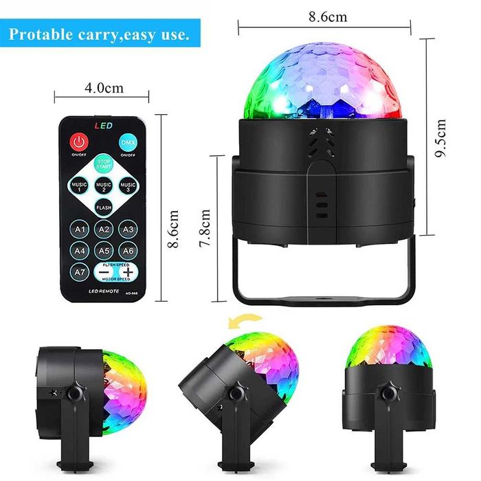 Projetor de Luz para Discoteca, Natal e Eventos