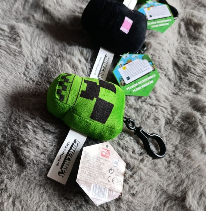 Minecraft breloczki- nowe org. Enderman