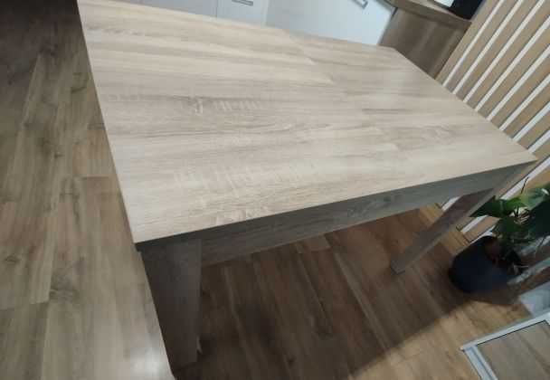 Aster – Stół rozkładany, laminat dąb sonoma – stan idealny!
