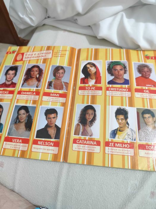 Caderneta completa : Morangos com açucar 2006 geração rebelde