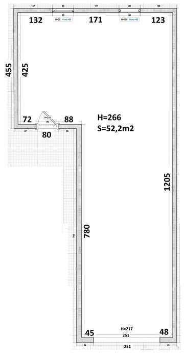 52 m² magazyn, pomieszczenie gospodarcze, garaż na 2 samochody, ochrona, od 01.11.2026 - Widok 3