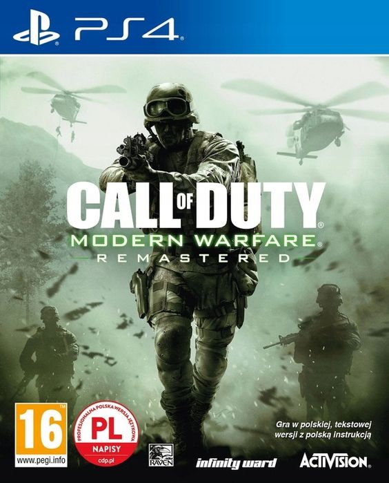 Call Of Duty Modern Warfare Remastered Napisy PL (PS4)