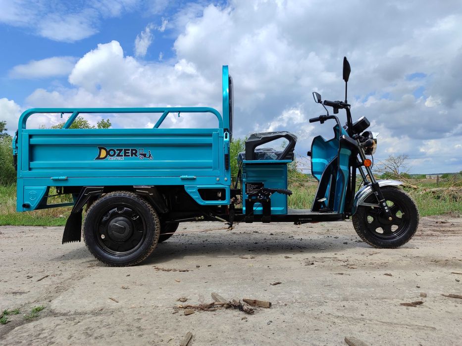 Электро трицикл Дозер 800 ватт доставим бесплатно без предоплаты
