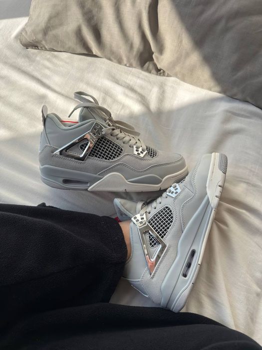 36-45 Nike Jordan 4 Grey Silver