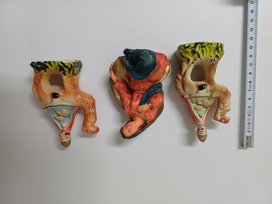 Figuras para o presépio 3 unidades