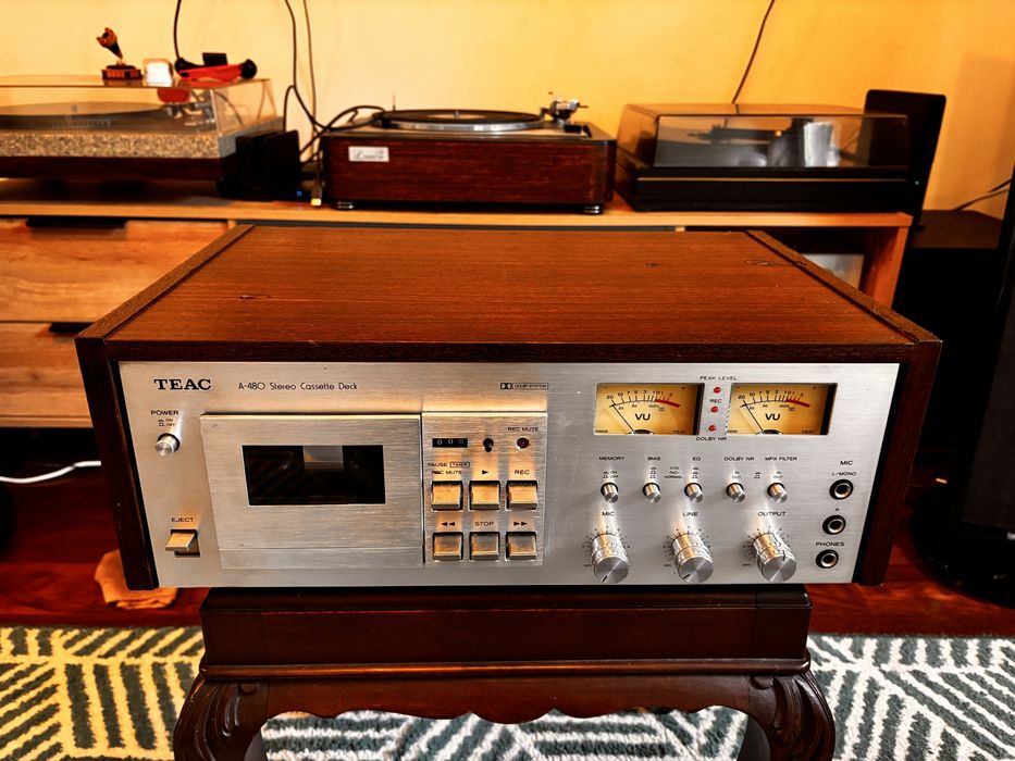 Leitor Cassetes Teac A-480