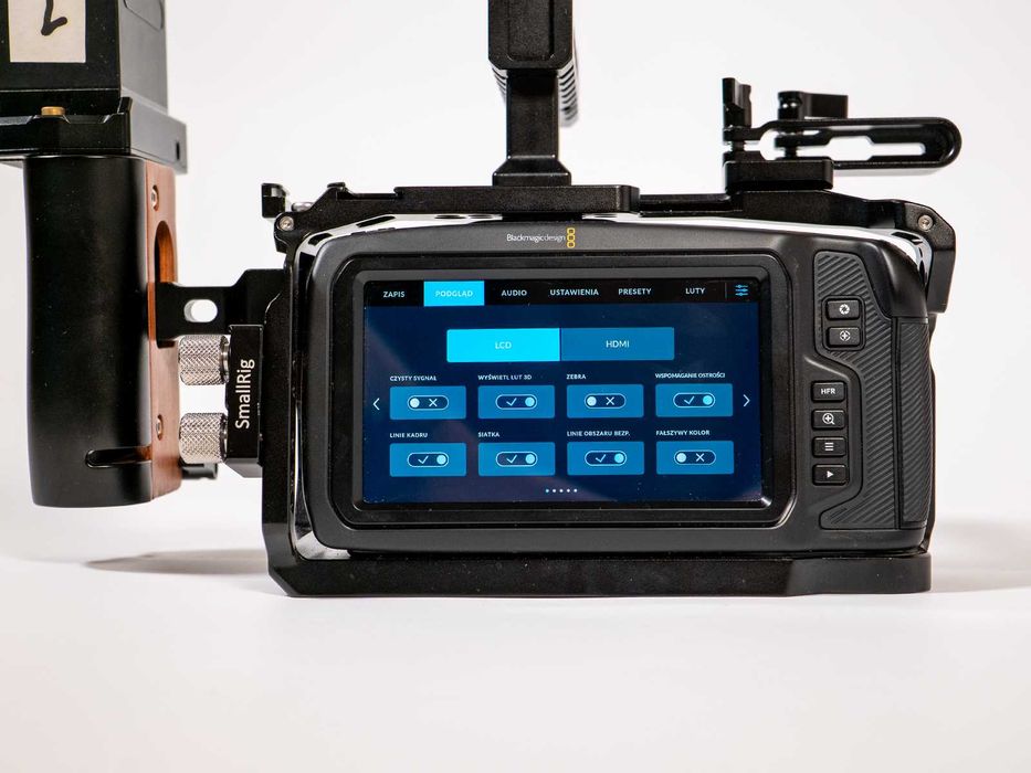 Zestaw Blackmagic Pocket 4K | SmallRig, Viltrox, Zasilanie | FV23%