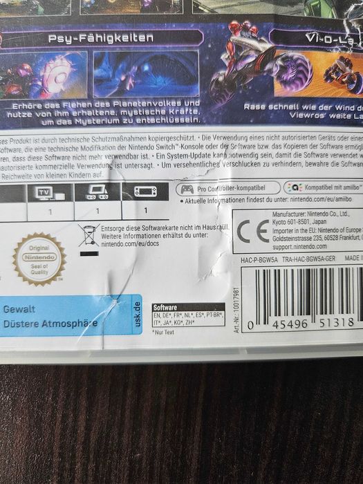Metroid Prime 4: Beyond pudełkowa – Nintendo Switch 1 - darmowa dostawa