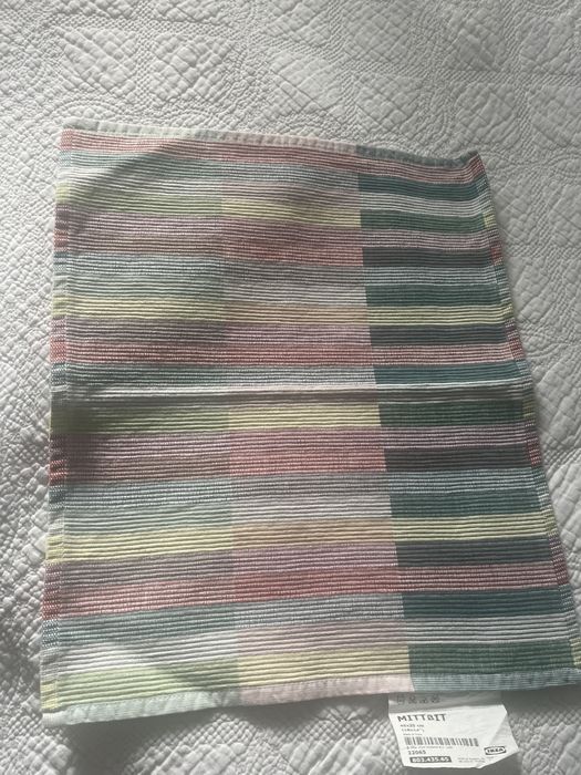 Ikea Mittbit podkladka serwetka na stół bawełniana wielokolorowa 45/35cm