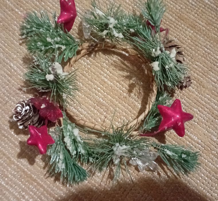 Новорічний вінок, віночок