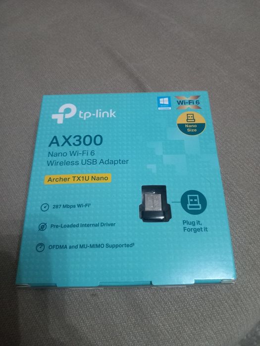 TP-Link AX300 Wi-Fi 6 Adaptador USB Nano