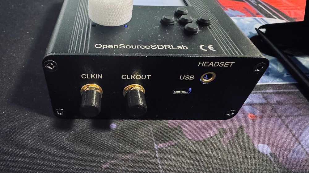 HackRF One + PortaPack H2 Mayhem OpenSourceSDRLab + podstawka 3D