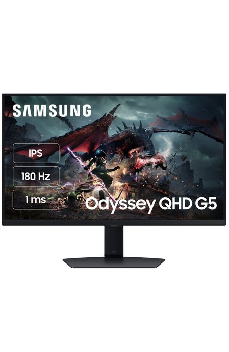 Монітор ігровий Samsung Odyssey G5 (LS27DG500EIXCI/UA)