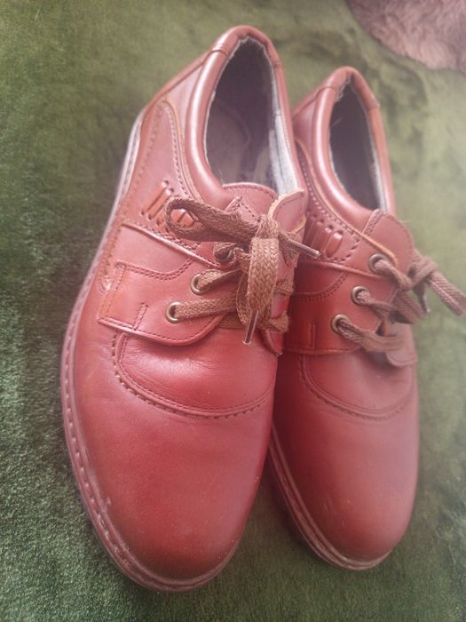 Buty trapery skóra naturalna rozmiar 40