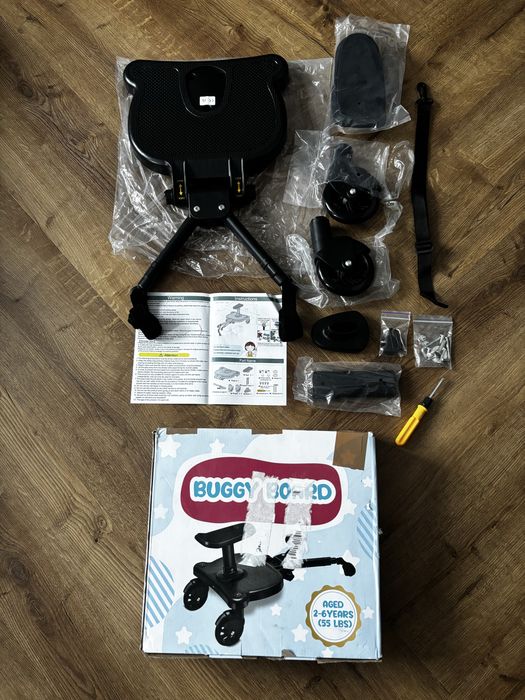 Підніжка для коляски з сидінням для другоі дитини 2-6 років