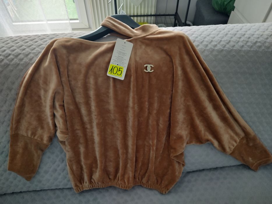 Bluza damska welur S, M ,L