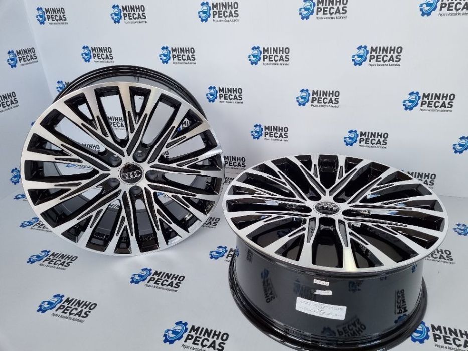 Jantes Audi A8 2019 em 19 Preto Polido