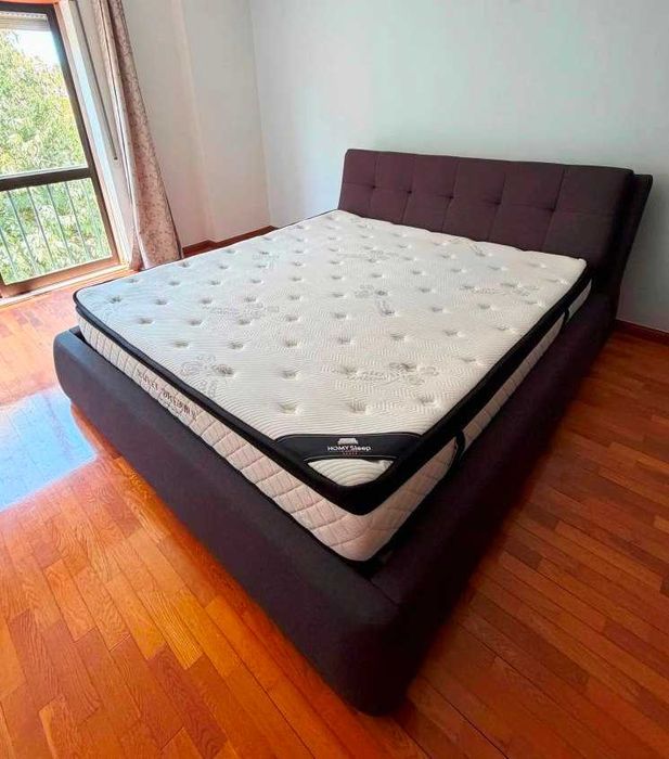 Cama de Casal c/ Colchão (King Size)