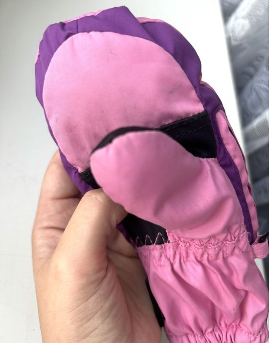 Краги зимові на дівчинку 2-3р.