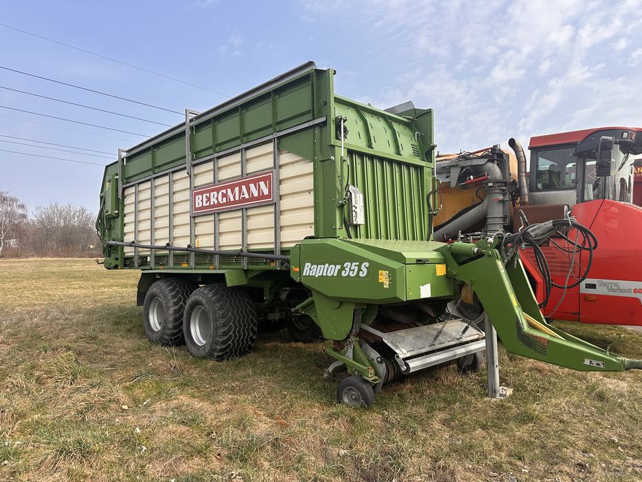 Przyczepa samozbierajaca Bergmann RAPTOR 35S