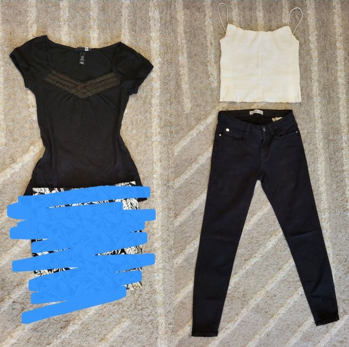 S Zestaw komplet mega paka zara stradivarius reserved h&m