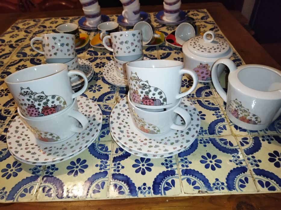 Conjunto do gato preto