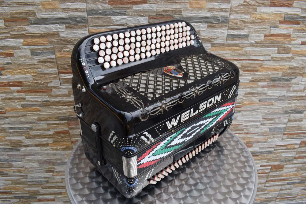 Acordeao Welson Castelli Fidardo 4 Voz 120 baixos. N 220