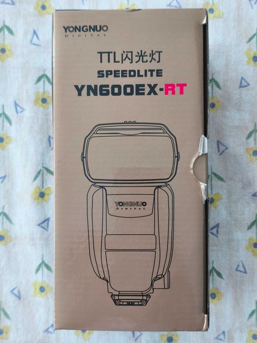 Flash YN600 EX-RT para Canon - topo de gama - como Novo