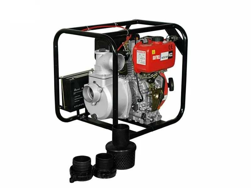 Дизельная мотопомпа для полива, дизельний, викачка, перекачування води