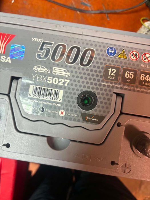 YUASA 65Ah 640A YBX5027 P+ 12V Akumulator