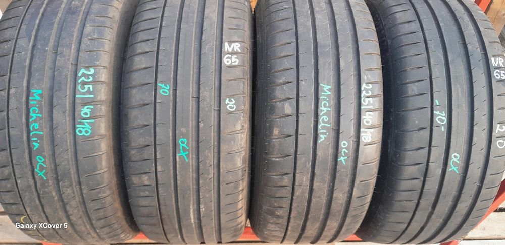 Opony Letnie 225/40/18. MICHELIN.7 mm.Adres-ZALESIANY 33 A-przy rondzie(niebieskie banery).