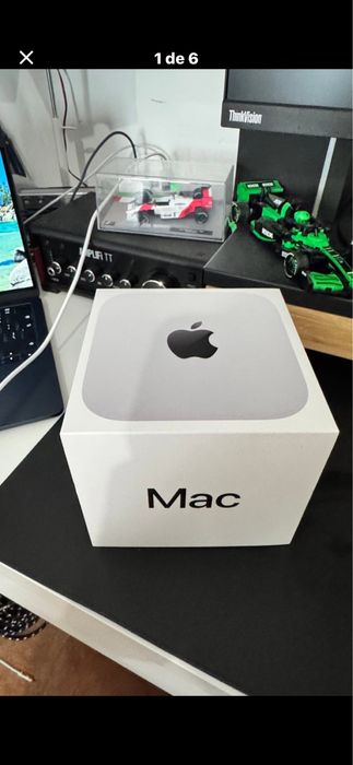 Mini Mac 2024, M4, 16g de memoria e SSD de 256