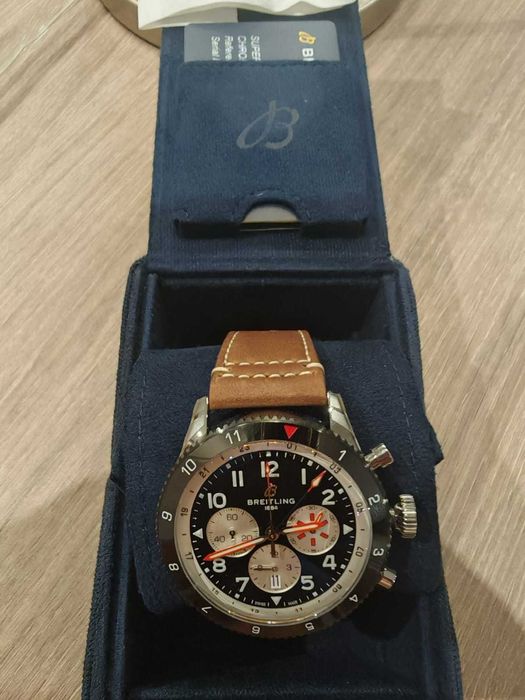 Zegarek Breitling Avi B04 Chronograph Gmt 46 Super Mosquito full set