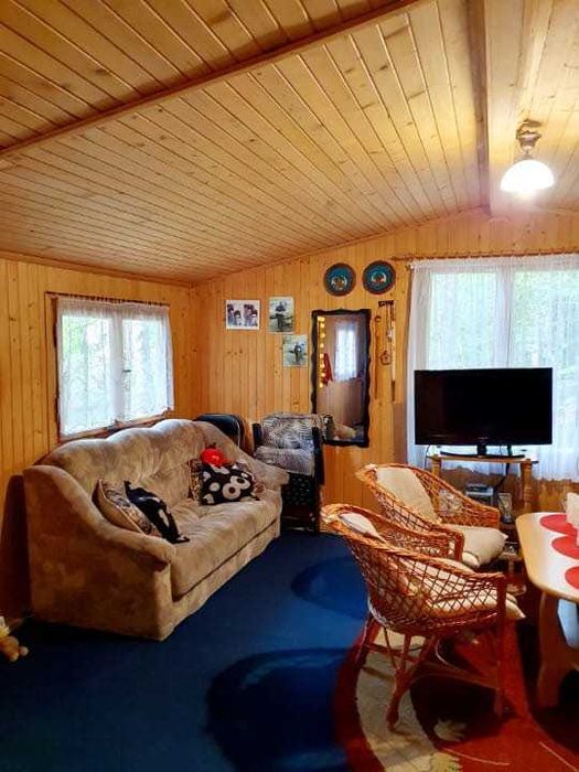 Domek na wynajem nad jeziorem Junno [Kamienicki Młyn]