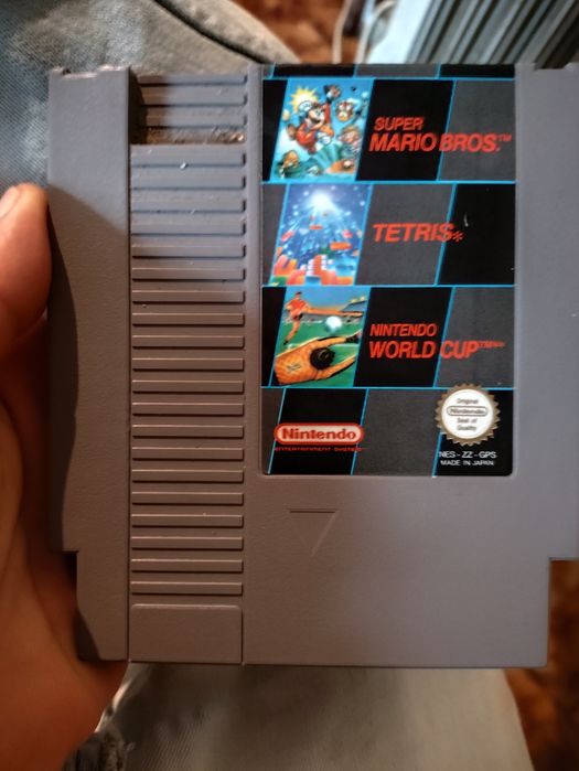 Jogo nintendo super Mario/tetris