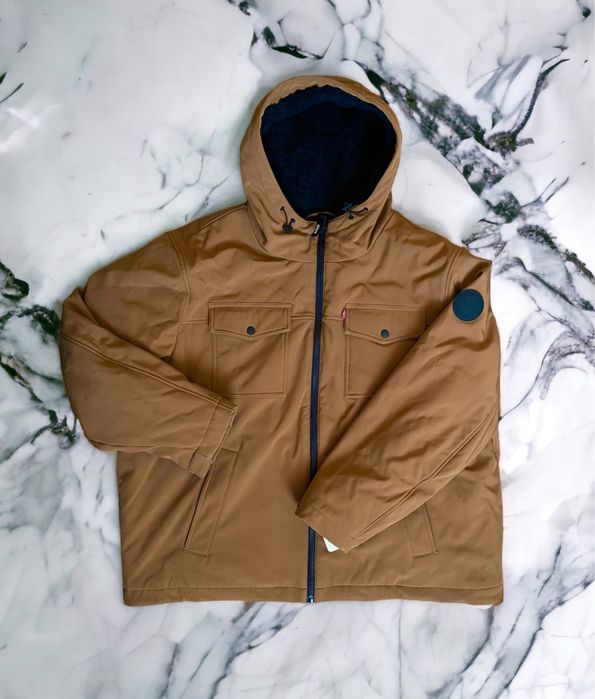 Levis 3XL 54 шерпа sherpa куртка ветровка вітровка левайс левис 3хл