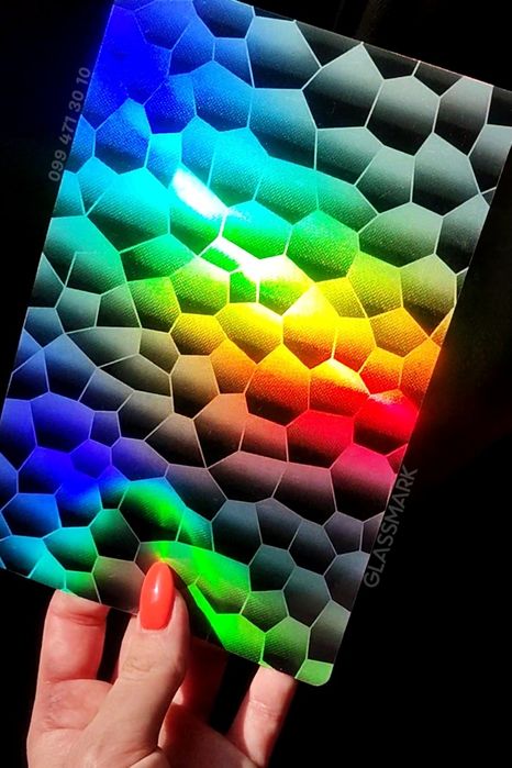 Декоративная 3D пленка/гидрогель, кольорова 3d плівка на iPhone тощо