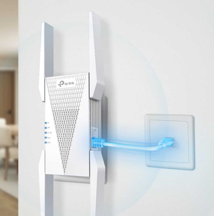 TP-LINK Wzmacniacz sygnału RE815XE Wifi AXE5400 WiFi 6E 6Ghz OneMesh