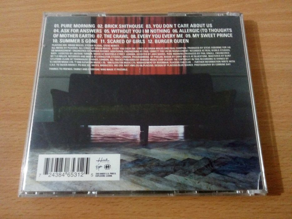 (   Reservado   )        PLACEBO - Without You I'm Nothing