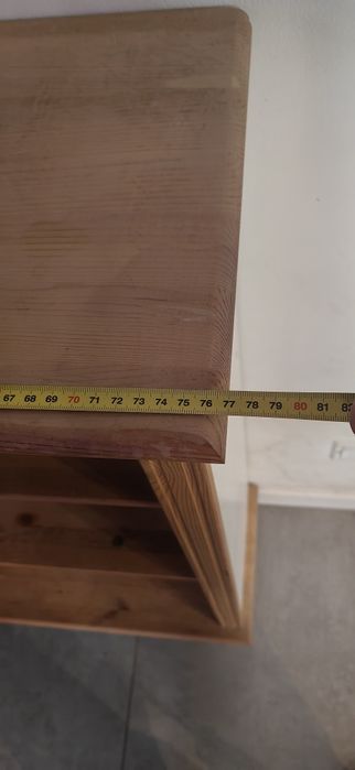 Komplet szafki drewniane sosnowe