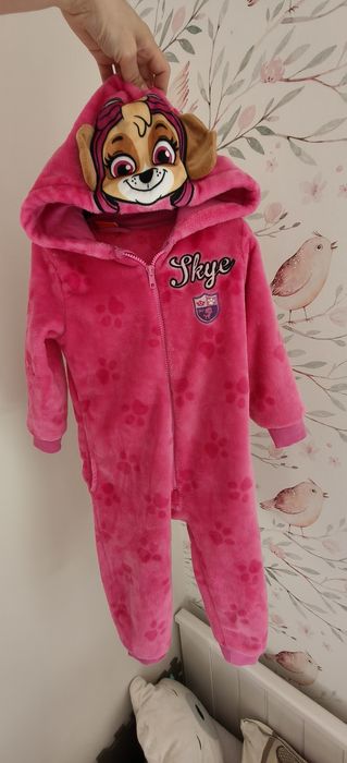Kostium Skye Psi Patrol 98 smyk spiworek kombinezon Nickelodeon paw patrol przebiranie pizamka
