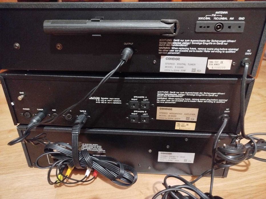 Wieża stereo CONDOR Vintage