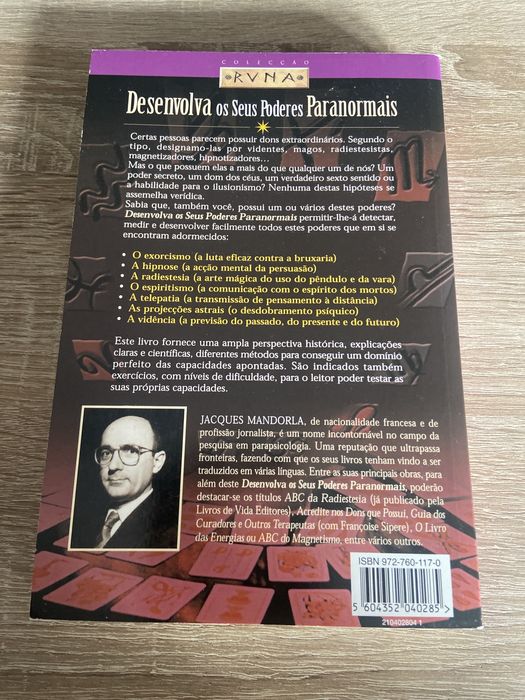 VENDO LIVRO NOVO NUNCA USADO  DESENVOLVA OS SEUS PODERES PARANORMAIS