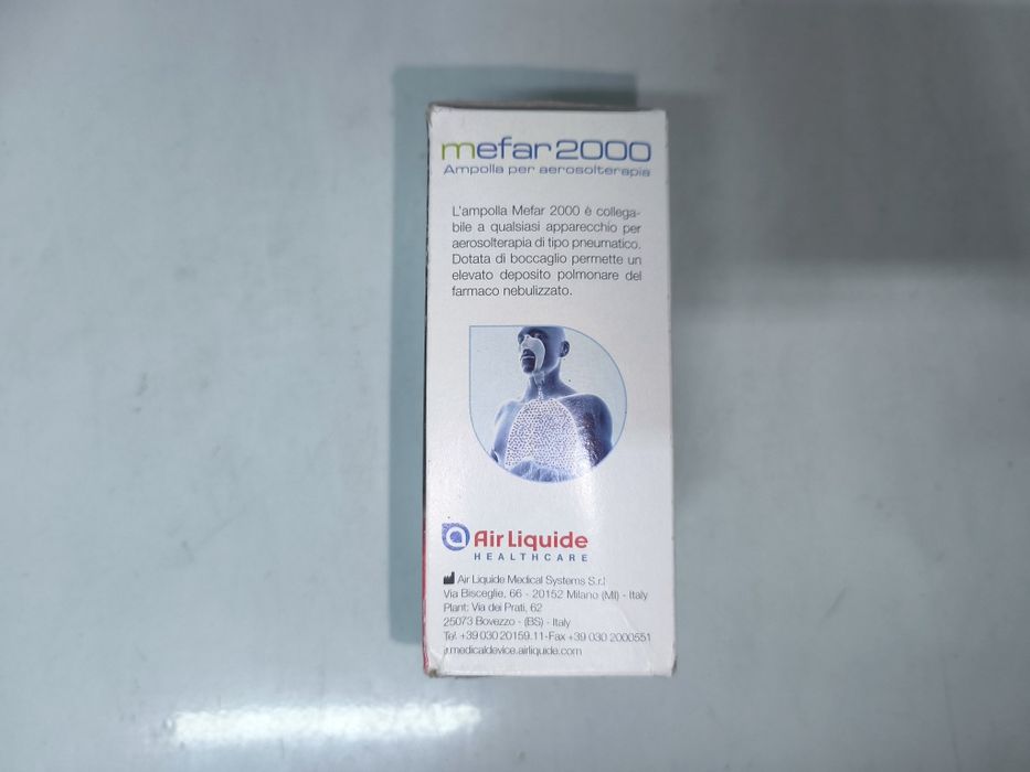 Nebulizador aerossolterapia Mefar 2000
