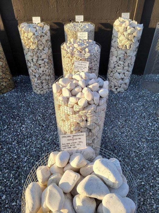 Grys granit Dalmatyńczyk 8-16, 16-22 Kamienie ogrodowe dekor ozdobne