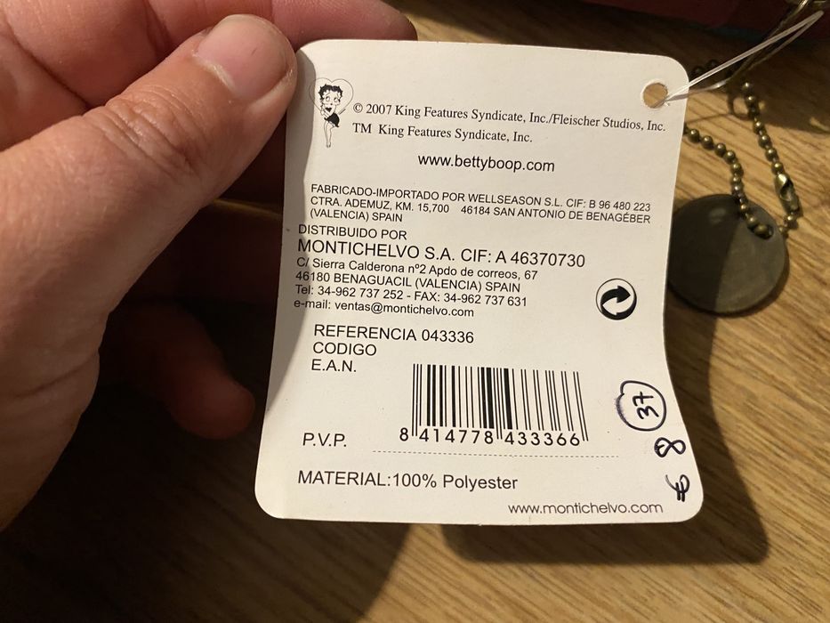 Carteira Betty Boop - nova