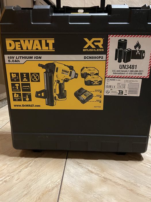 Pregadora de betao xr 18v -Artigo novo-