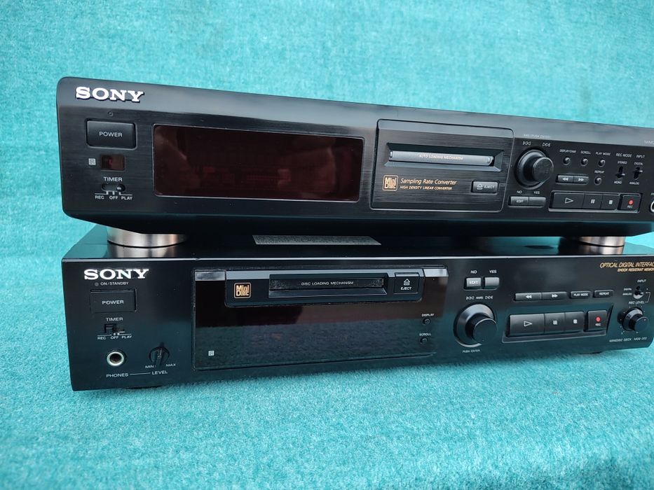 Sony minidisc mini disc MDS 303 MDS 500