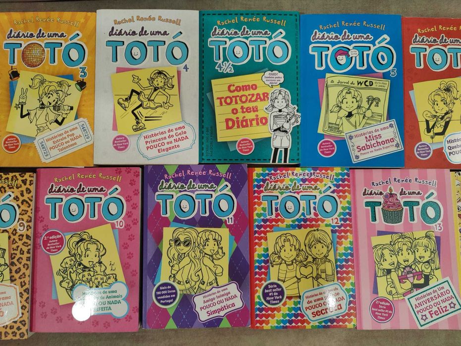Coleção Diário de uma Tótó 15 volumes