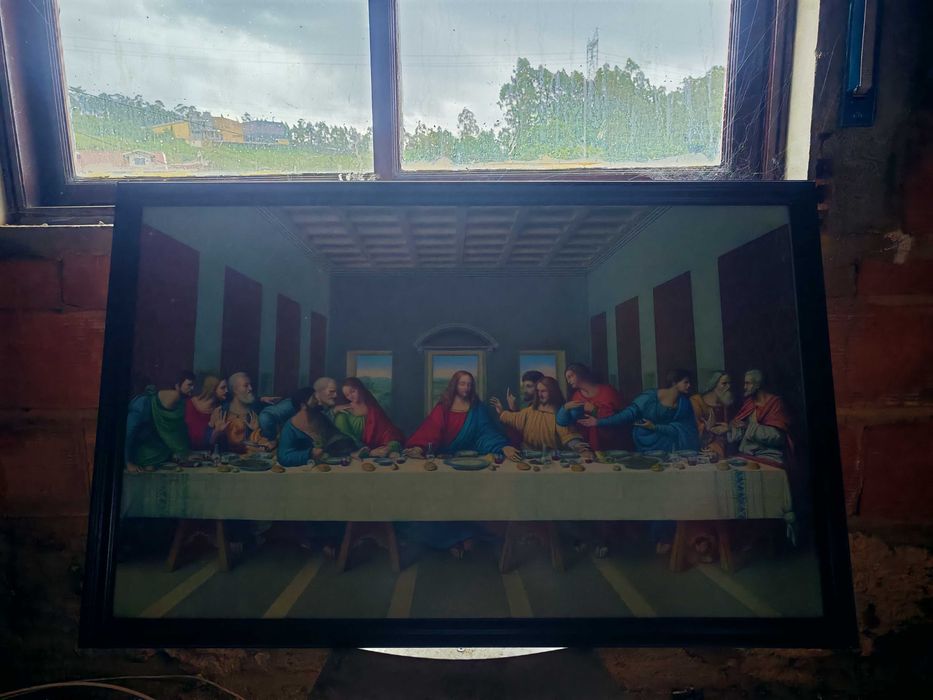 Quadro “A Última Ceia” 66x105 cm